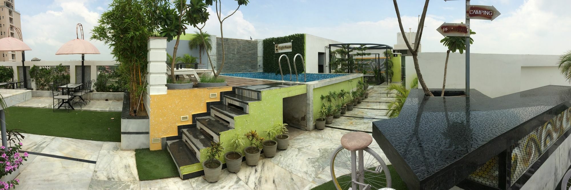 Hotel Light House Agra By Park Tree Exterior foto